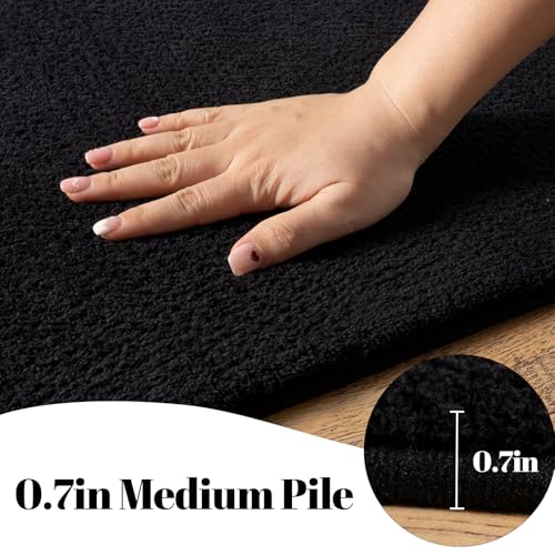 Tapete qulint 152x91 cm negro con espuma viscoelástica miniatura 5