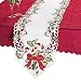 Candy Cane Christmas Table Linens, Runner