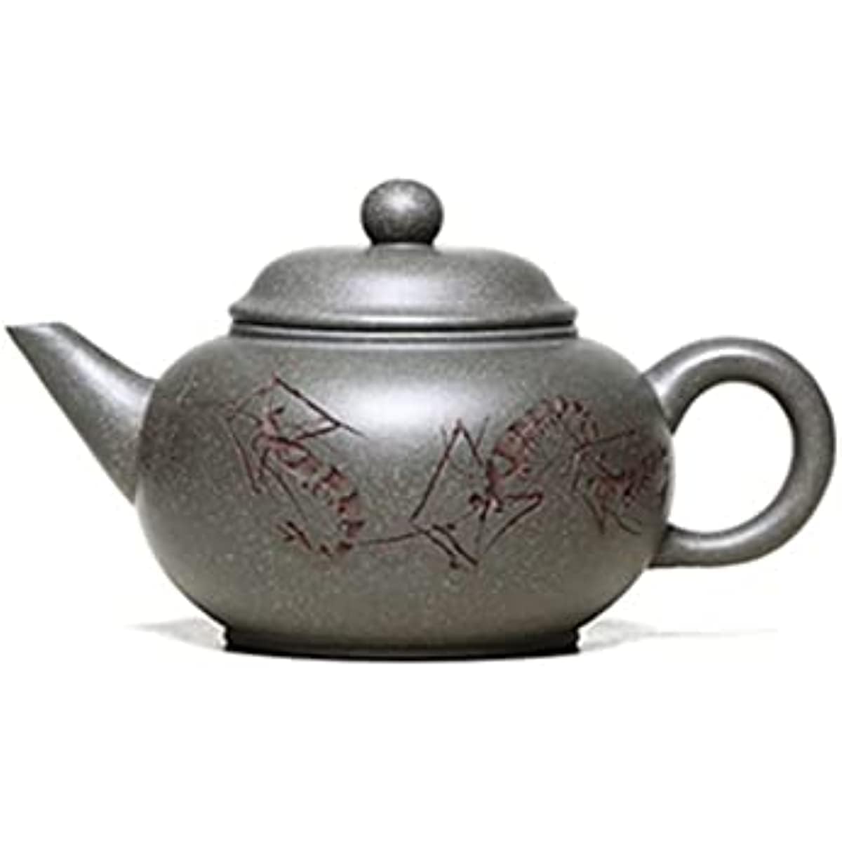 Teiera Portatile in Porcellana da 260 ml, Classica teiera Viola, teiera con Filtro Cinese, bollitore di Bellezza, Set da tè Personalizzato per casa, Hotel, Picnic