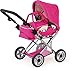 Bayer - Maxi Pink, carrito de juguete para muñecas, 3 en 1(13929)