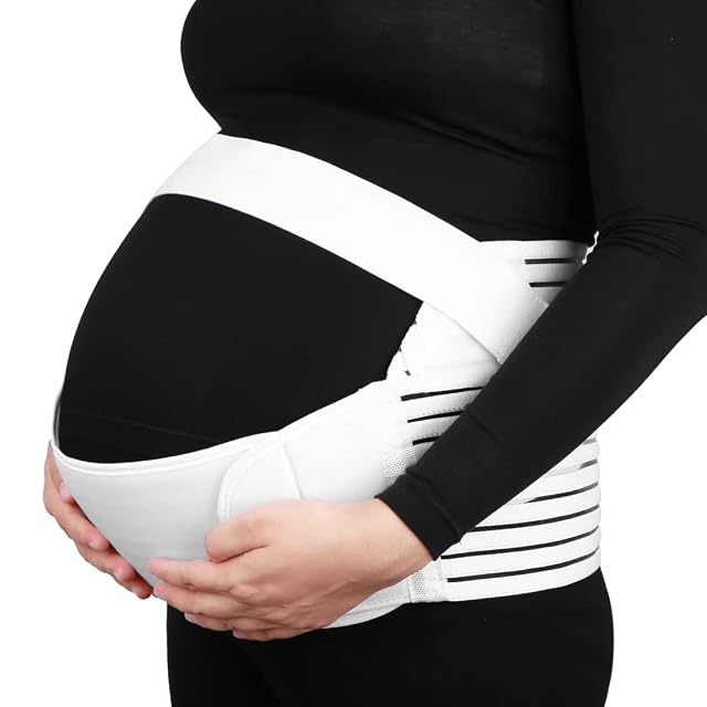 Maternity Belly Bands for Pregnant Women Adjustable Belly Band for Pelvic Back Pain Ideal Pregnancy Belt for All