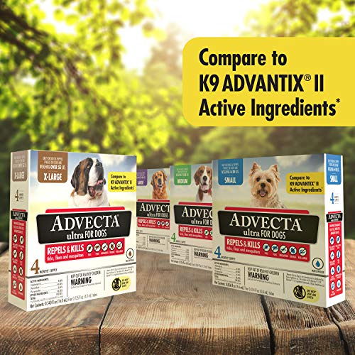 image for Advecta Ultra Flea and Tick Topical Treatment, Flea and Tick Control F