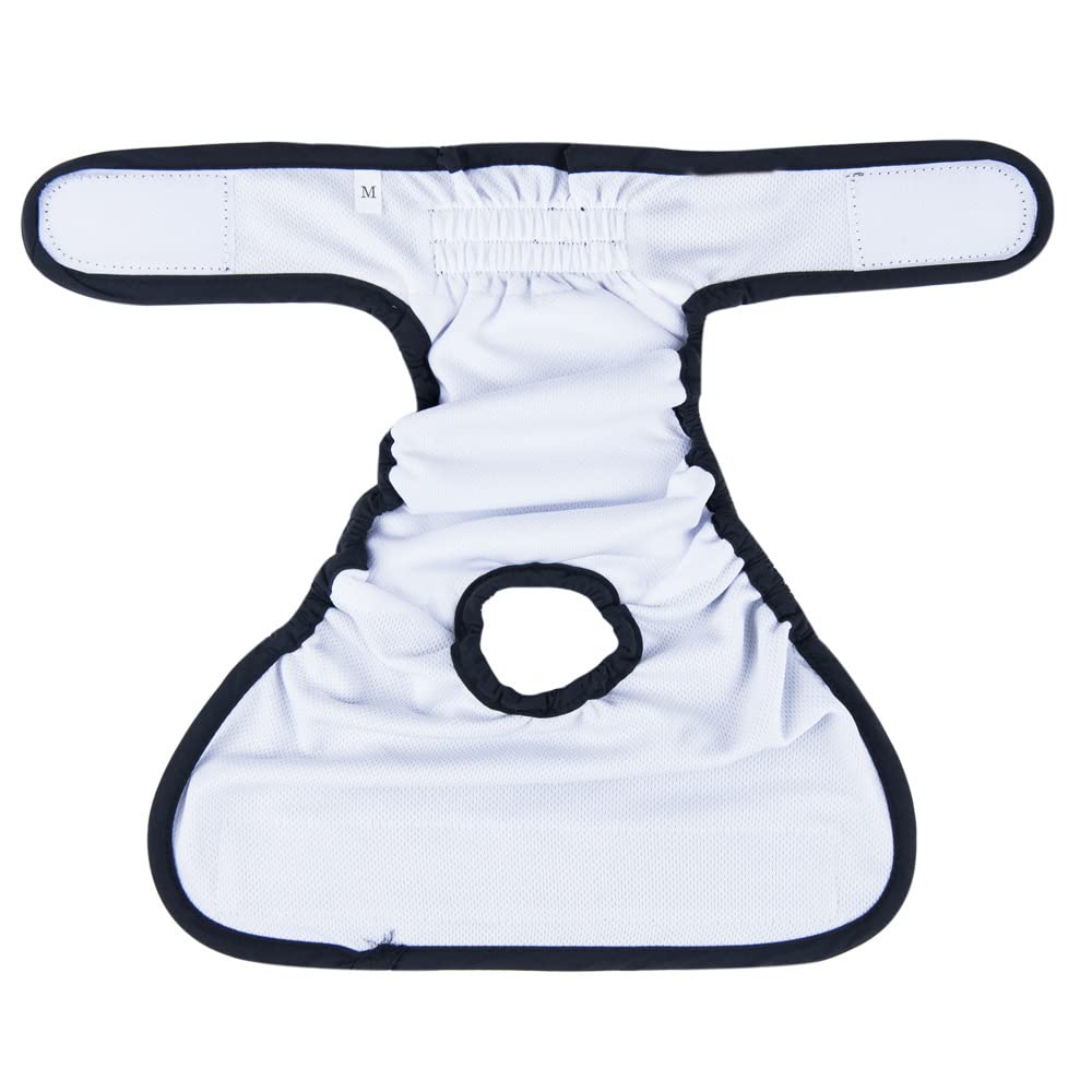 Pannolini per cani lavabili riutilizzabili pantaloni fisiologici gatti piccoli animali maschi femmine mutandine protezione Nappy Periodi Incontinenza Calori Pannolini Boxer Menstruel (L)