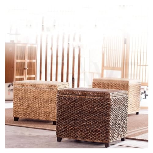 Pouf de rangement rétro pour une ambiance chaleureuse - 8