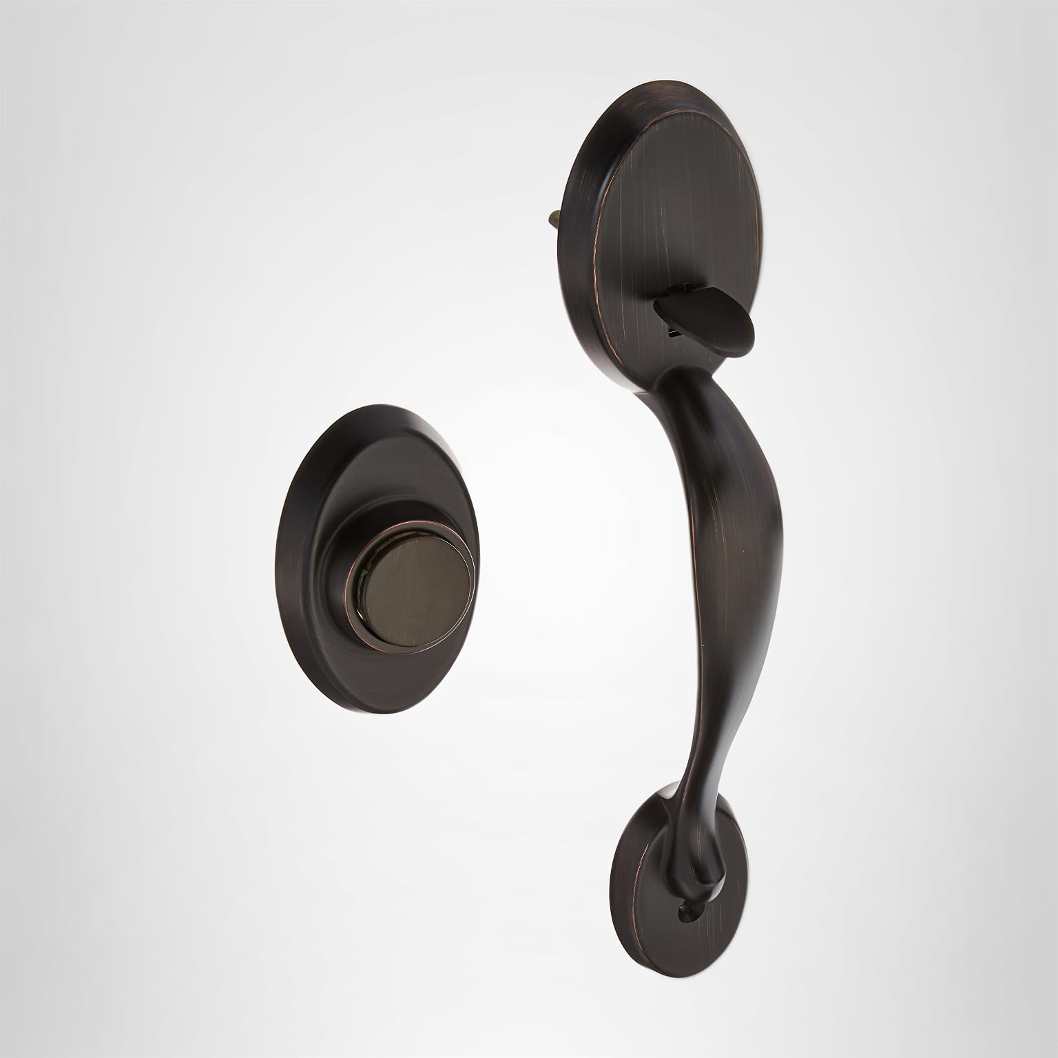 Kwikset 802CELIP-11P Chelsea Dummy Exterior Handleset Venetian