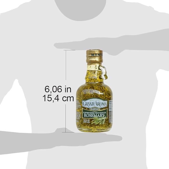 Mantova Aceite de Oliva Extra Virgen con Romero 8.5 oz miniatura 5