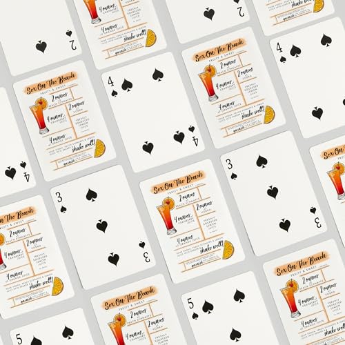Baraja de Póker Sex on The Beach 52 Cartas Para Adultos miniatura 4