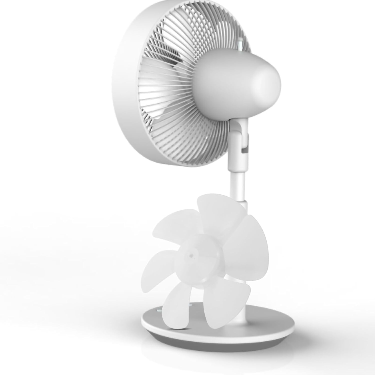 Gadpiparty Replacement Six- Fan Blades for Standing Pedestal and Table Fans Lightweight Sturdy Easy to Install High-temperature Resistant Leaves for Home Use