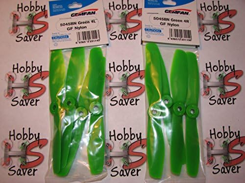 Gemfan 5045 GF Bullnose Green - 4 Pair