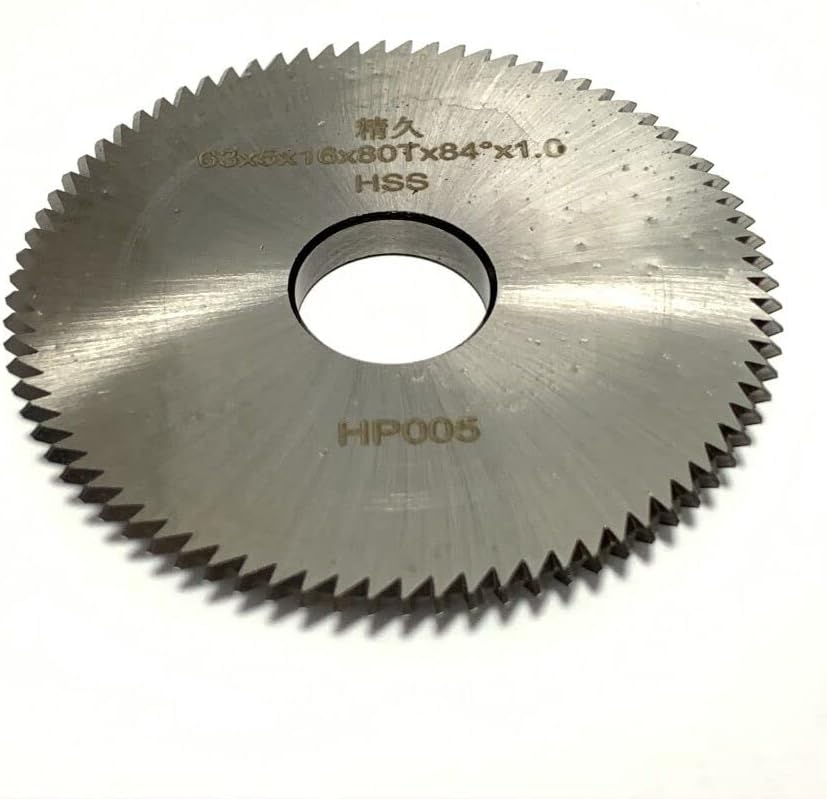 Milling Cutter HP005(KEYLINE* ref.: RIC01721B)63x5.0x16mm Fit for JMA ECCO & JMA ECCO PLUS & Keyline BIANCHI 101 Key Machines (one piece in H.S.S)