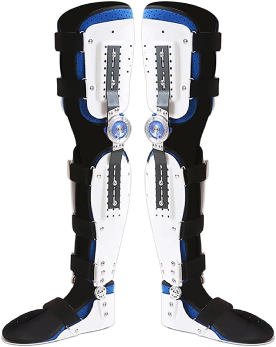 Soporte completo para la pierna, cadera, rodilla, tobillo, pie, ortesis, fractura de pierna, soporte de enderezamiento de piernas, equipo