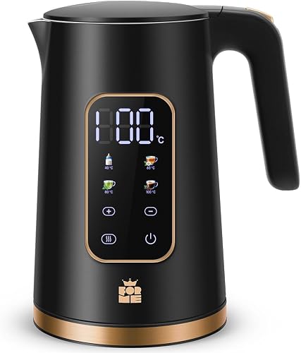 Cosori Bouilloire électrique à température réglable 5 préréglages 1,7 L
