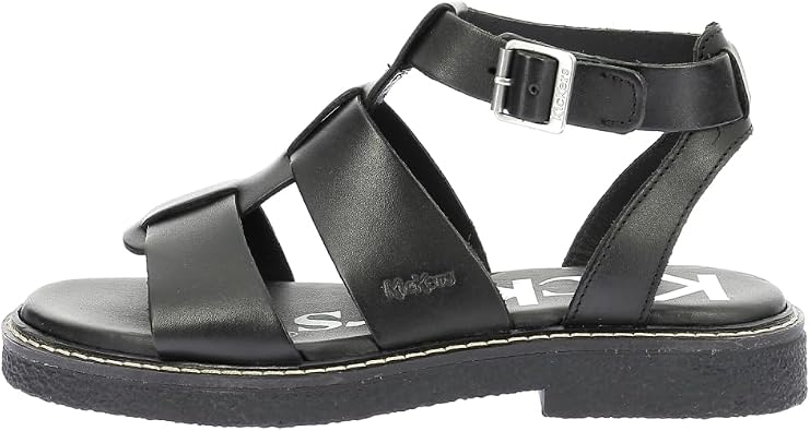 Kickers Women's Ankle Strap Flat Sandal
