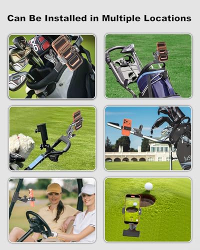 All Metal Golf Bag Holder