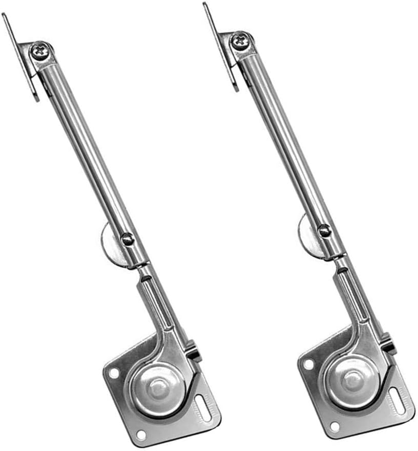 happytakehome Lid Support Hinge Lid Stay Toy Box Hinge Zinc Alloy Hydraulic Support Drop Lids