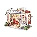 Produktbild Rolife Miniatur DIY Puppenhaus Küche Kits DIY Holz Mini Haus Modell Erwachsene-Kinder (Honey Ice-Cream Shop)