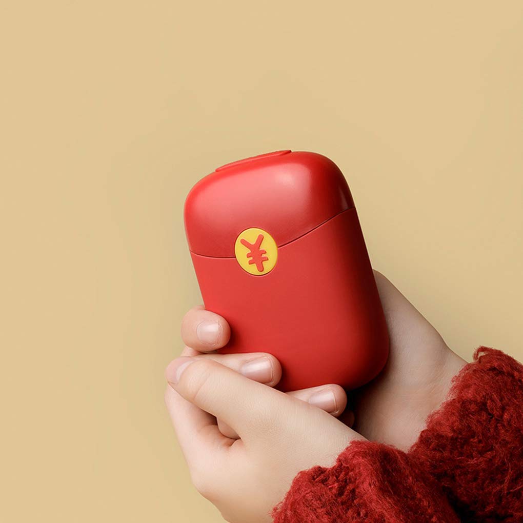 Scaldamani Ricaricabile USB Scaldamani Elettrico a Doppia Faccia Portatile Power Bank Riutilizzabile per Sport Indoor e Outdoor Power Bank