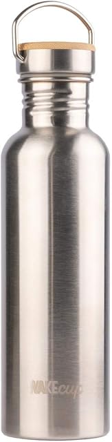 WAKEcup Stainless steel water bottle | 750ml no leak bottle | eco-friendly and sustainable drinking flask