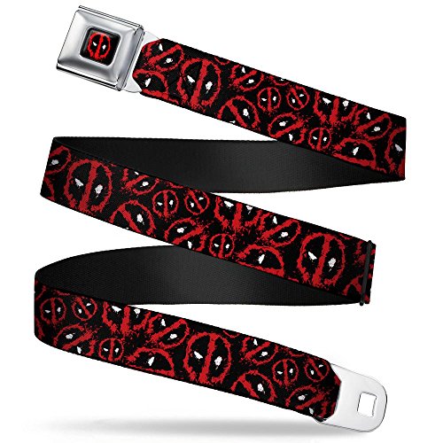 Buckle-Down Seatbelt Belt Deadpool Regular