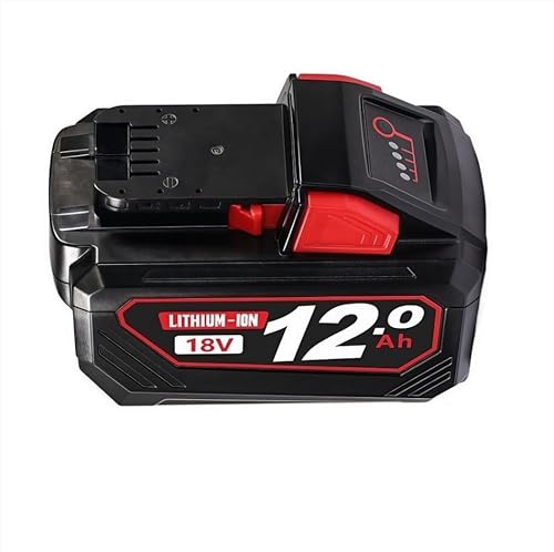 ORBITAC 18V Li-ion Battery Compatible with Milwaukee M18 HD 48-11-1890 48-11-1880 Replacement for 48-11-1850 Cordless Chainsaw Jack Hammer & Circular Saw High Capacity(12Ah)