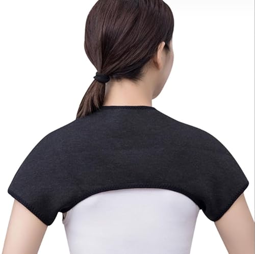 Doppio supporto per spalla caldo tutore per spalla scalda spalla invernale in cashmere protezione per spalle sollievo dal dolore supporto per spalle riscaldante cuscinetto protettivo accogliente per