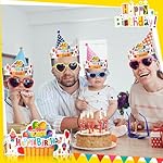 Outus 42 Pack Happy Birthday Crowns for Kids Classroom with Elastic Band for Teachers Students Kindergarten Party - Image 5