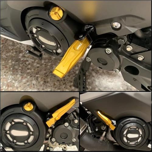 Repose-Pieds Arrière Passager TMAX Solution Anti-Glisse pour Pédales de Scooter - 3