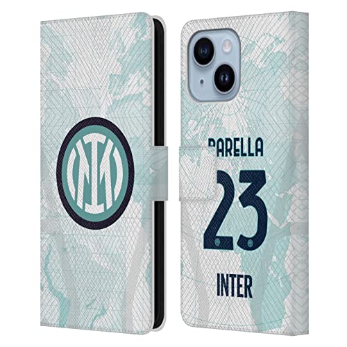 Étui Inter Milan Nicolò Barella pour iPhone 14 Plus en cuir Head Case Designs