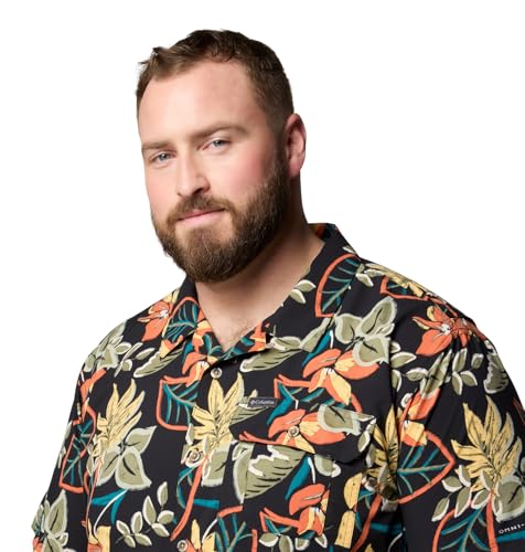 Columbia Men's Tech Trail Utility Printed Woven Short Sleeve4