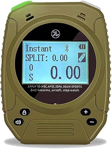 Temporizador de disparo Temporizador de disparo multifunción Bluetooth para pistolas, rifle, disparo