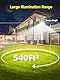 Litglobe 100W LED Strahler Außen mit Stecker & 1.5M Kabel,3000K/4500K/6500K LED Scheinwerfer mit Speicherfunktion,10000LM IP66 Wasserdicht Fluter Flutlichtstrahler für Hof Garten Garage Sportplatz
