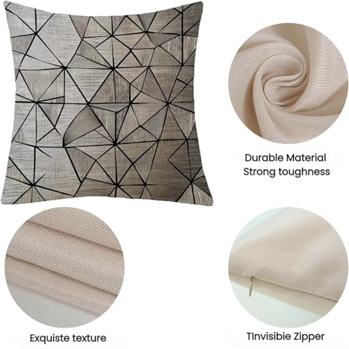Housse de coussin 22x22inch extérieur imperméable Lejnlnng