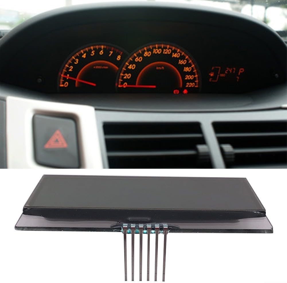 Auto Color LCD Screen, Dashboard Speedometer LCD Instrument Cluster Display Screen For Toyota For Yaris 2008-2011 Car LCD Display Screen Gauge Cluster