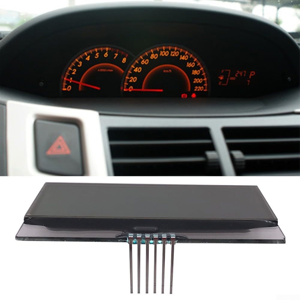 Auto Color LCD Screen, Dashboard Speedometer LCD Instrument Cluster Display Screen For Toyota For Yaris 2008-2011 Car LCD Display Screen Gauge Cluster