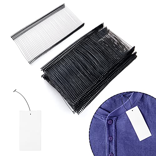 5000 Pieces Standard Tagging Gun Fasteners, 2 inch Standard Attachments Clothing Price Label, Tagger Tag Gun Barbs for Fine Tagging Applications (Black)