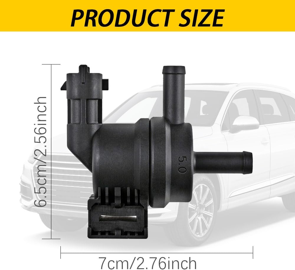 911-349 28910-3C200 CP635 Canister Purge Valve Solenoid Fit for Hyundai KIA Accent Azera Santa Fe Sonata Soul Optima Forte5 Rio Sedona Sorento 2013 2014 2015 2016 2017, 911349 289103C200