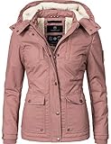 MATERIAL: Robustes Baumwollobermaterial, kuschelig warm gefütterte Jacke mit Teddyfleece in der kompletten Innenseite der sportlich schicken Basic Kurzjacke