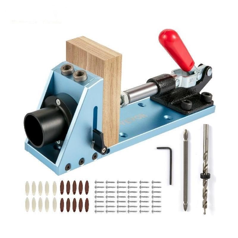 Foret kit de gabarit de trou de poche système M4 outils de sculpture bois