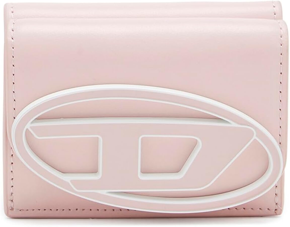 DIESEL 1dr Tri Fold Coin Xs Ii ピンク Diesel Women's 1dr Tri Fold Coin Xs Ii Wallet Billfold, Rose Smoke