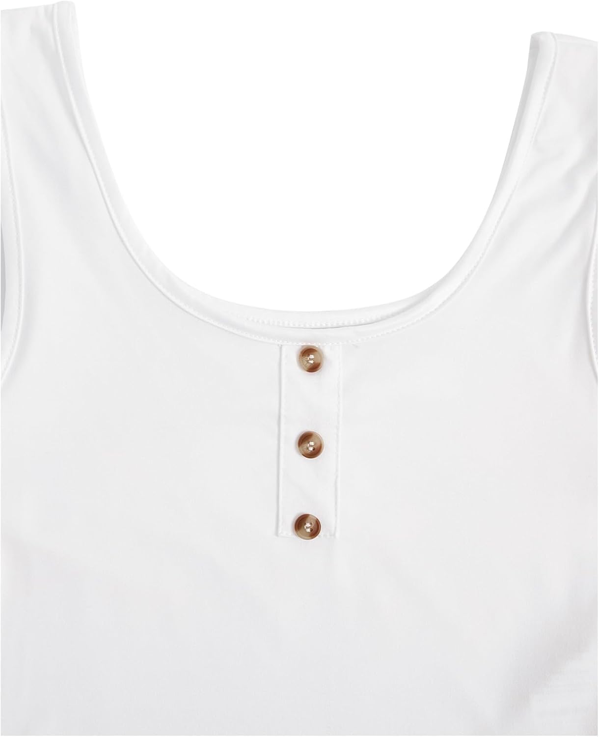 SOLY HUX Women's Pajama Sets 2 Piece Lounge Sets Button Tank Top and Plaid Shorts Sleepwear - Image 3