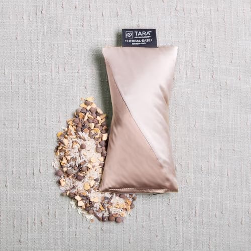 Image of TARA Spa Therapy Herbal-Ease Aromatherapy Pillow Gift Bag Set, Neck + Silk Eye Pillow, Chai