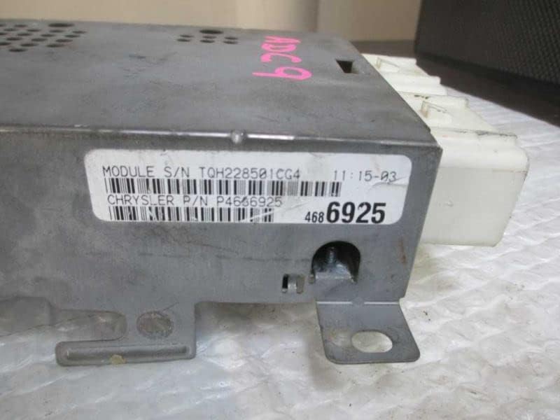 Body Control BCM Fits 1996 96 Plymouth Compatible with Voyager P4686925 4686925