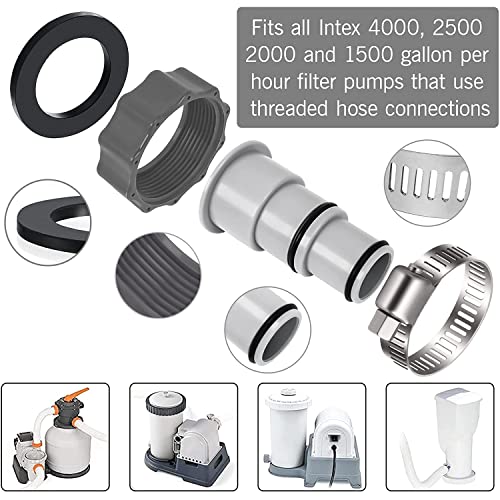 Pool Adapter A, Pool Hose Adapter, for Pool Hose Adapter for Pump Pack of 2 Pool Adapter - Image 3
