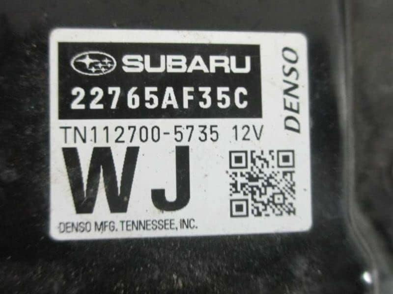 Engine ECM Electronic Control Module 2.5L CVT Fits 15 Compatible with Legacy 22765AF35C