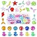 Produktbild StarryTiger Tauchjuwelen für Kinder, 30 Stück Tauchjuwel Pool Spielzeug, Tauchspielzeug für Kinder, Meerestieren und Edelstein, Unterwasser Pool Spielzeug, Edelstein Unterwasser für Mädchen Junge