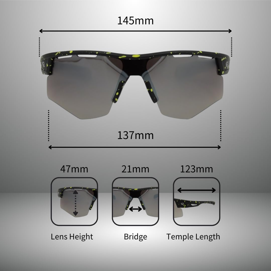 RAWIN Stylish Sports Sunglasses | Wide Frame Selection | Rich Lens Colors | Eye-Catching Combinations