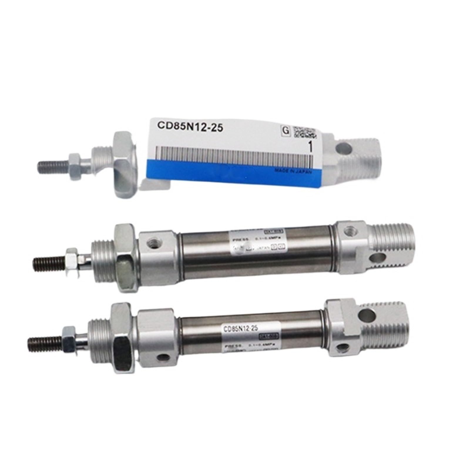 1 Cilindro Pneumatico C85N/CD85N20/25-25C-50-75C-100C-125C-150C-175C-200C-B(CD85N25-200-B)