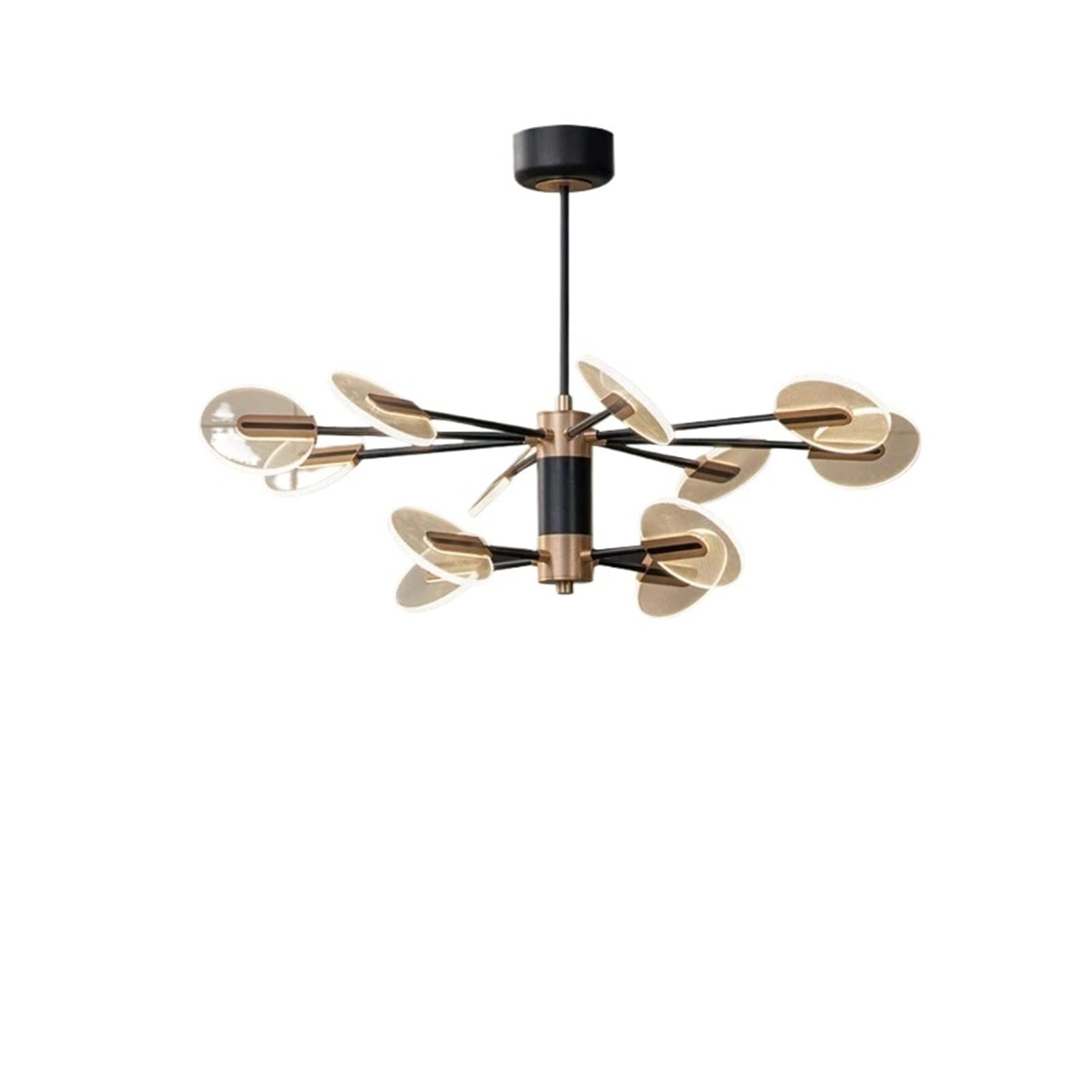 Lámparas de araña, MSZGJY Lámpara Colgante Simple y Moderna, lámpara LED Creativa for Sala de Estar, Dormitorio, Estudio, Comedor, iluminación nórdica Arte Lujo(B,Cold)