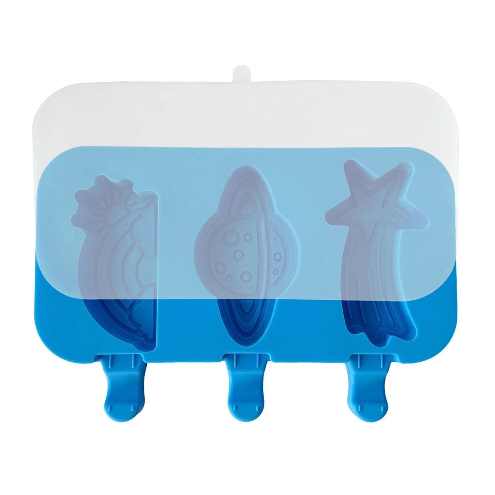 TFAOYS Silicone Puddings Molds for Cold Dessert Enthusiasts Popsicles Maker Ice Cream Making Multipurpose Refrigerator Cast