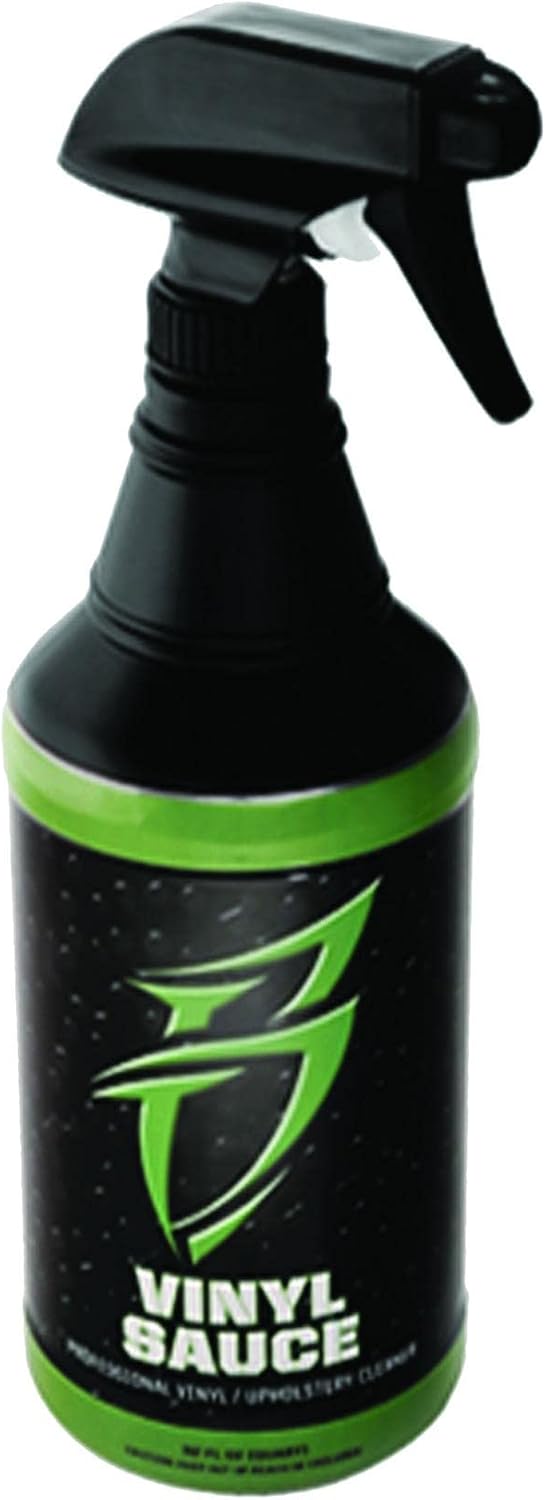 Boat Bling Vinyl Sauce Professional Vinyl Upholstery Cleaner Black ,6ft 6in